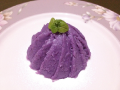 紫芋のココナッツモンブラン